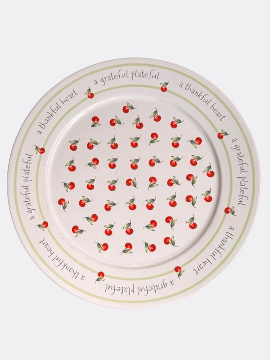 Hallmark Other - Hallmark A Grateful Plateful Cherry Appreciation Giving Plate 12” Platter